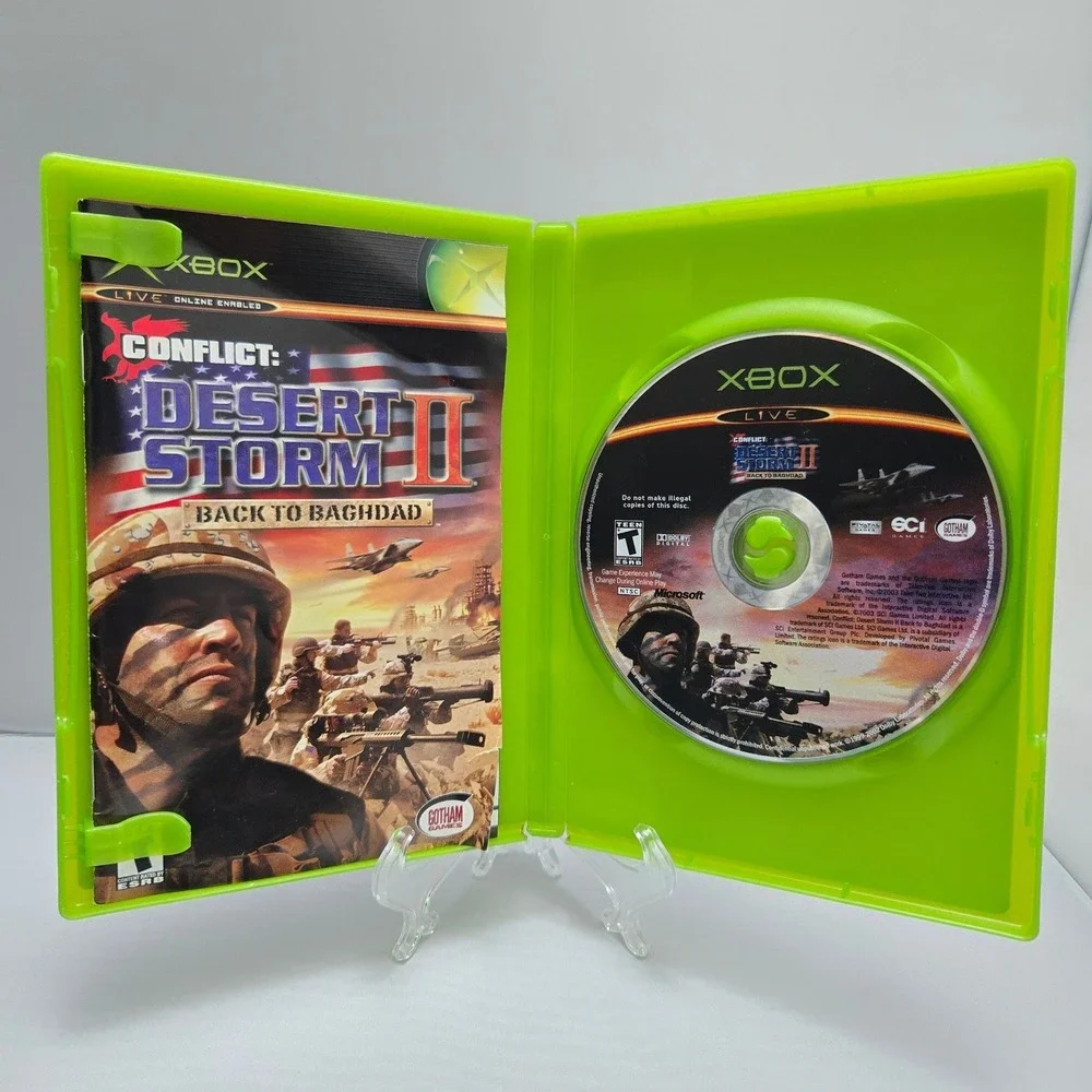 Conflict Desert Storm II Back to Baghdad 2003 - Microsoft Xbox - CIB Working‎